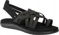 Sandały damskie - Teva W'S Voya Strappy Leather, BLK, 36 us 5; uk 3 - miniaturka - grafika 1