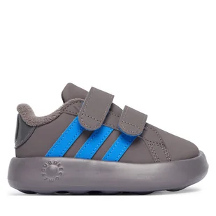 Sneakersy adidas Disney Baloo Grand Court JR5632 Szary - Buty dla chłopców - miniaturka - grafika 1
