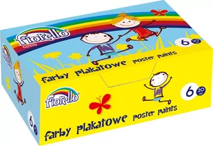 KW Trade Farby plakatowe Firello 20 ml 6 kolorów - Farby i media malarskie - miniaturka - grafika 4