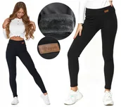 Legginsy - Kryjące Legginsy Damskie Ocieplane MORAJ L/XL - miniaturka - grafika 1