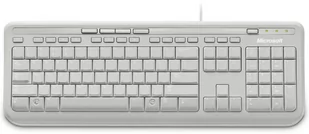 Microsoft Wired Keyboard 600 Biały ANB-00032 - Klawiatury - miniaturka - grafika 1