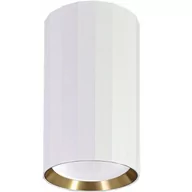 Lampy sufitowe - Oprawa sufitowa punktowa GOLDLUX Nicea 323460 Biało-złoty - miniaturka - grafika 1
