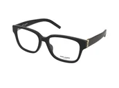 Okulary korekcyjne, oprawki, szkła - Dioptrie szkieł Saint Laurent SL M150 001 - miniaturka - grafika 1