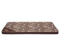 Legowiska dla psów - Hobbydog Materac dla Psa brąz napisy XL 120 cm x 80 cm XL MLINAP19 - miniaturka - grafika 1