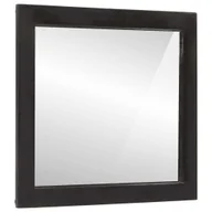 Lustra - vidaXL Lustro łazienkowe 55x1x60 cm szkło i lite drewno mango - miniaturka - grafika 1
