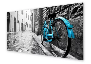 Panel kuchenny HOMEPRINT Niebieski rower 125x50 cm - Dekoracje domu Panel kuchenny HOMEPRINT Niebieski rower 125x50 cm - Dekoracje domu - miniaturka - grafika 1