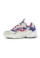 Buty dla dziewczynek - FILA Collene Logo Kids Sneakersy dziewczęce, Turtledove fuksja róża, 31 EU - miniaturka - grafika 1