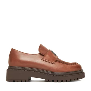 Loafersy G-Star Raw EO-DOLUNAY-25FW05 Brązowy - Półbuty damskie - miniaturka - grafika 1