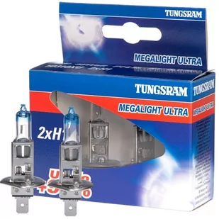 TUNGSRAM Żarówki Tungsram Megalight Ultra +90% H1 LA030 - Żarówki samochodowe - miniaturka - grafika 1