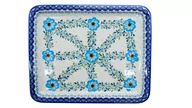 Tace i patery - Ceramiczna taca do potraw Ceramika Bolesławiec - miniaturka - grafika 1