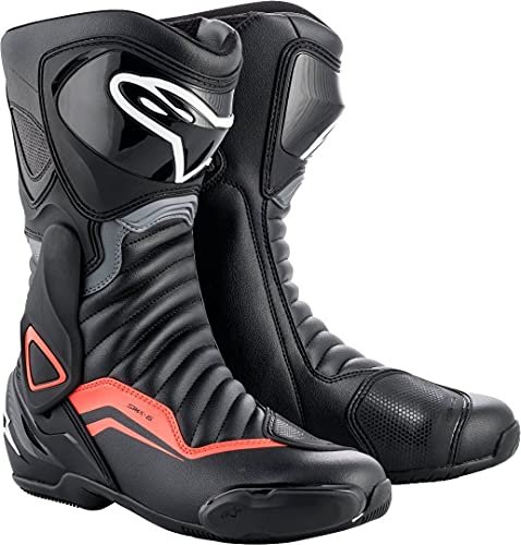 Alpinestars Smx-6 V2 Black/Grey/Fluo Red, 43