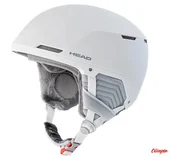 Kaski narciarskie - Kask narciarski Head COMPACT PRO W WHITE 2022/2023 - miniaturka - grafika 1