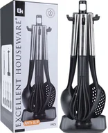 Pozostałe akcesoria kuchenne - Excellent Houseware Koopman Zestaw 6 przyborów kuchennych ze stojakiem PA1300020 - miniaturka - grafika 1