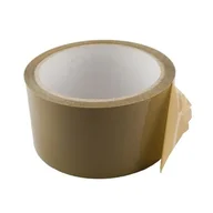 Taśmy klejące - Taśma akrylowa, brązowa, 48 mm/66 yd - miniaturka - grafika 1