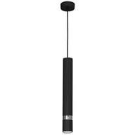 Lampy sufitowe - Decoland Żyrandol JOKER 1xGU10/40W/230V czarny - miniaturka - grafika 1