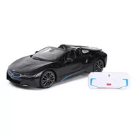 Zabawki zdalnie sterowane - Rastar Auto R/C BMW i8 Roadster 1:14 Czarny 4675 - miniaturka - grafika 1