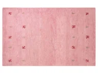 Dywany - Dywan wełniany 140x200 cm różowy YULAFI - miniaturka - grafika 1