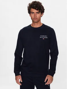 Tommy Hilfiger Bluza UM0UM02878 Granatowy Regular Fit - Bluzy męskie - miniaturka - grafika 1