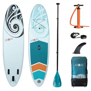 MOAI Deska SUP MOAI 10'6" dwuwarstowa deska z wiosłem z włókna szklanego w zestawie 4486-189A0 - Deski SUP i akcesoria - miniaturka - grafika 1