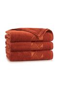 Ręczniki - Ręcznik Enzo z bawełny egipskiej oranż 70x140cm - miniaturka - grafika 1
