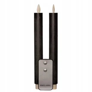 Świąteczna świeca LED 23 cm PILOT 2 szt. - Świece - miniaturka - grafika 1