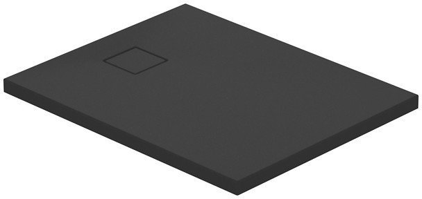Cersanit SET C259 BRODZIK PROST TAKO SLIM 100X80X4,5 CZARNY MAT + SYFON VIRT