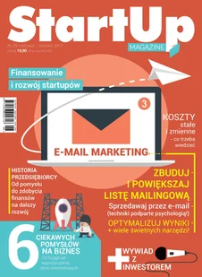 StartUp Magazine 25/2017 Wersja elektroniczna - Czasopisma StartUp Magazine 25/2017 Wersja elektroniczna - Czasopisma - miniaturka - grafika 1