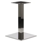 Meble modułowe i akcesoria - Podstawa stołu/stolika SH-2002-1/P/8, stal nierdzewna polerowana, wymiary 45x45x71,5 cm - do hotelu, restauracji ,baru, biura - miniaturka - grafika 1