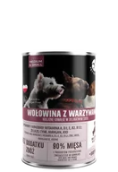 Mokra karma dla psów - Pet Republic PetRepublic kawałki w sosie z wołowiną i warzywami 400g 56552-uniw - miniaturka - grafika 1