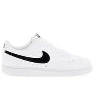 Buty sportowe męskie - Buty Nike Court Vision Low Next Nature DH2987-101 - białe - miniaturka - grafika 1