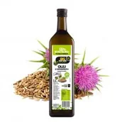 Olej spożywczy - Big Nature Olej z ostropestu tłoczony na zimno 1 l - miniaturka - grafika 1