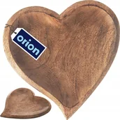 Talerze - Orion Talerz na przekąski drewniany MANGO 25x25 cm - miniaturka - grafika 1