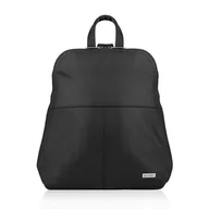 Plecaki - CZARNY PLECAK DAMSKI VINTAGE PAOLO PERUZZI B-15-BL - miniaturka - grafika 1