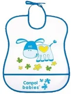 Pozostałe kosmetyki - Canpol babies Śliniak plastikowy miękki, 1 sztuka - miniaturka - grafika 1