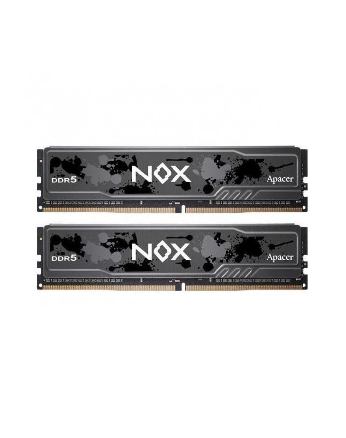 DDR5 Apacer NOX 32GB 2x16GB 5200MHz CL40 1,25V Black AH5U32G52C522MBAA-2