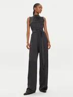 Kombinezony - Hugo Kombinezon Kisuse 50526176 Czarny Regular Fit - miniaturka - grafika 1