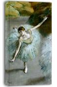 Obrazy i zdjęcia na płótnie - Dancer in Green, Edgar Degas - obraz na płótnie Wymiar do wyboru: 50x70 cm - miniaturka - grafika 1