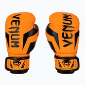 Rękawice bokserskie - Rękawice bokserskie dziecięce Venum Elite Boxing fluo orange - miniaturka - grafika 1