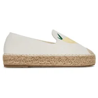 Espadryle damskie - DEEZEE 8-807-2 BIAŁY - miniaturka - grafika 1