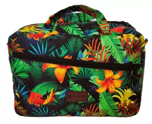 KUFEREK kosmetyczka DUŻA Jungle mała torba podróżna/MEDER - Torby podróżne - miniaturka - grafika 1