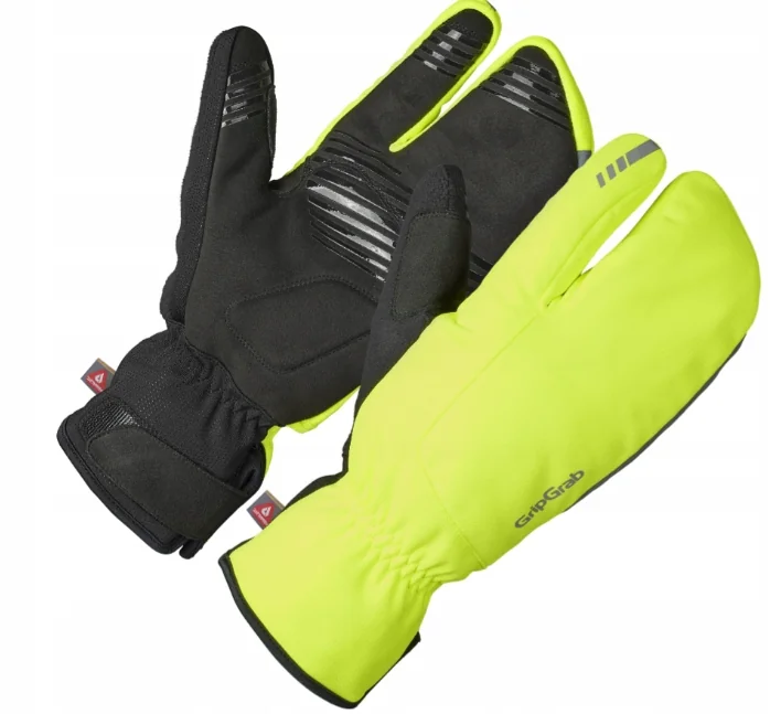 Rękawiczki GripGrab Nordic 2 Windproof Deep Winter Lobster M Zimowe MTB