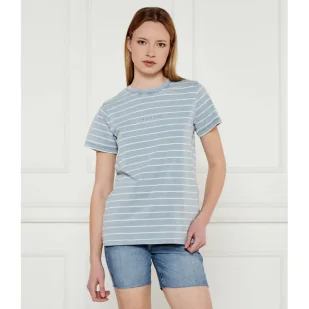 Guess Jeans T-shirt Regular Fit - Koszulki i topy damskie - miniaturka - grafika 1