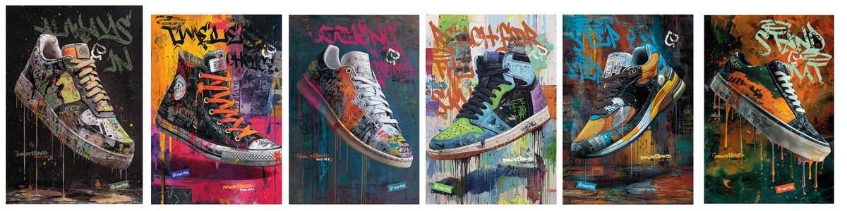 Zeszyt A4 40k kratka Sneakers 2 Buty Mar Mar