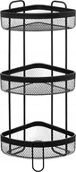 Półki łazienkowe - 5five Półka łazienkowa narożna Mayaj, metalowa, 70,5 cm - miniaturka - grafika 1