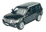 Samochody i pojazdy dla dzieci - TAYUMO NISSAN PATROL Y62 CZARNY 1:32 32115014 - miniaturka - grafika 1