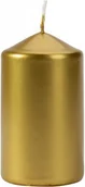 Świece - Bispol Świeca walec SW60/100-213, ZŁOTY METALIK, 1 szt 5906927036960 - miniaturka - grafika 1