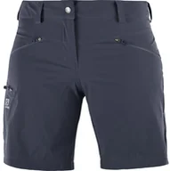 Spodnie sportowe damskie - Salomon Spodenki Wayfarer Short W Graphite 401099 - miniaturka - grafika 1