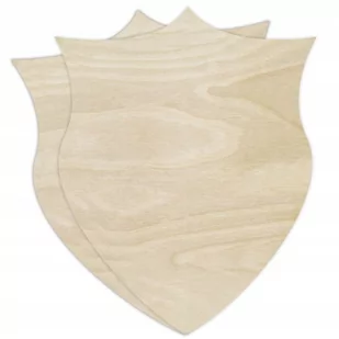 Creative Deco 2x drewniana tarcza ze sklejki, 30x24 cm - Dekoratorstwo Creative Deco 2x drewniana tarcza ze sklejki, 30x24 cm - Dekoratorstwo - miniaturka - grafika 1