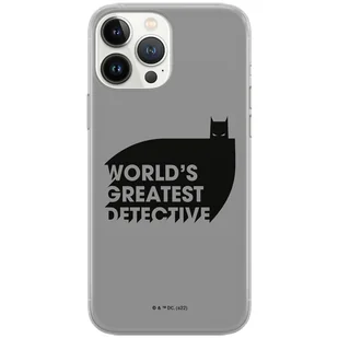 Etui do Apple IPHONE 5/5S/SE Batman 051 DC Nadruk pełny Szary - Etui i futerały do telefonów - miniaturka - grafika 1