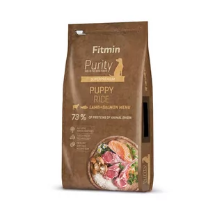 Fitmin Purity Puppy Rice Lamb&Salmon 2 kg - Sucha karma dla psów - miniaturka - grafika 1